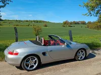 Gebraucht Porsche Boxster 252 PS (185 kW) 2000 Silber Cabrio