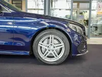 Gebraucht Mercedes C180 AMG line 156 PS (114 kW) 2017 Cavansitblau Coupé