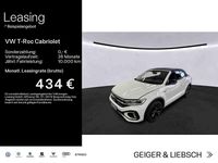 Gebraucht VW T-Roc Cabriolet Style 150 PS (110 kW) 2022 Pure white/schwarz Cabrio