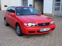 Brugt Toyota Corolla 97 HK (71 kW) 2001 Rød Sedan