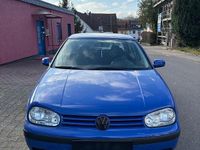 Gebraucht VW Golf IV 1998 Blau Kleinwagen
