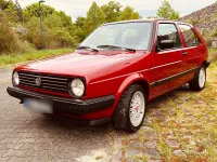 Gebraucht VW Golf II 75 PS (55 kW) 1990 Rot Kleinwagen