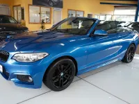 Gebraucht BMW 220 Sport Line 190 PS (139 kW) 2015 Blau Cabrio