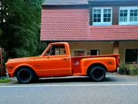 Occasion Chevrolet C10 270 ch (198 kW) 1971 Orange Pick-up