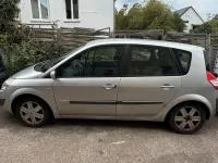Gebraucht Renault Scénic II 112 PS (82 kW) 2006 Silber Van / Kleinbus