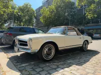 Gebraucht Mercedes 230 150 PS (110 kW) 1965 Weiß Cabrio