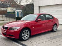 gebraucht BMW 318 i M-Paket Limousine Imola-Rot 196Tkm Original