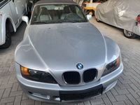 gebraucht BMW Z3 Cabrio Bj. 12/ 97 silber / Leder schwarz TÜV 11/ 2025