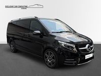 Gebraucht Mercedes V250 Exclusive 190 PS (139 kW) 2022 Obsidianschwarz metallic Van / Kleinbus