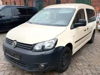 Gebraucht VW Caddy Maxi Trendline 102 PS (75 kW) 2011 Gelb Van / Kleinbus