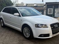 Gebraucht Audi A3 S-Line 170 PS (125 kW) 2008 Weiß Kleinwagen