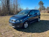 Gebraucht VW Touran 103 PS (75 kW) 2012 Blau Van / Kleinbus