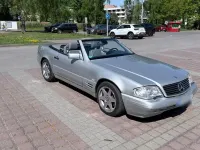 Gebraucht Mercedes SL320 231 PS (169 kW) 1997 Silber Cabrio