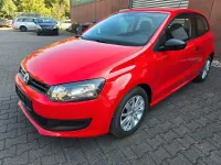 Gebraucht VW Polo Trendline 69 PS (50 kW) 2010 Rot Kleinwagen