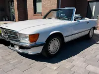Gebraucht Mercedes SL300 179 PS (131 kW) 1987 Weiß Cabrio