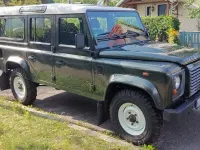 Gebraucht Land Rover Defender SE 122 PS (89 kW) 2008 Grün Kombi