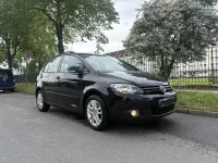 Gebraucht VW Golf Plus Cross Highline 122 PS (89 kW) 2011 Schwarz Van / Kleinbus