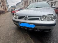Gebraucht VW Golf IV 2003 Silber Kleinwagen