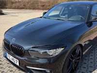 Gebraucht BMW 116 Advantage 109 PS (80 kW) 2017 Schwarz Kleinwagen