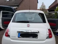 Gebraucht Fiat 500 Pop 69 PS (50 kW) 2008 Weiß Kleinwagen