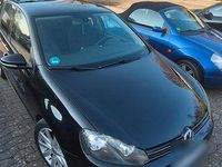 Gebraucht VW Golf VI Highline 122 PS (89 kW) 2008 Schwarz Kleinwagen