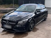 Gebraucht Mercedes CLA220 AMG line 163 PS (119 kW) 2018 Schwarz Coupé