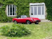 Gebraucht Jaguar E-Type 268 PS (197 kW) 1970 Rot Cabrio