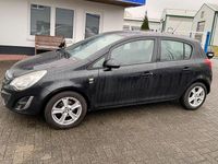 Gebraucht Opel Corsa 95 PS (69 kW) 2012 Schwarz Kleinwagen