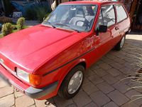 Gebraucht Ford Fiesta 46 PS (33 kW) 1988 Rot Kleinwagen
