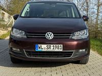 Gebraucht VW Sharan Highline 150 PS (110 kW) 2018 Rot Van / Kleinbus