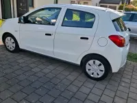Gebraucht Mitsubishi Space Star 71 PS (52 kW) 2014 Weiß Van / Kleinbus