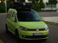 Gebraucht VW Caddy Edition 102 PS (75 kW) 2012 Grün Van / Kleinbus