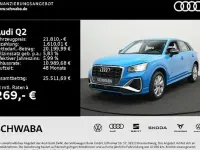 Gebraucht Audi Q2 S-Line 150 PS (110 kW) 2022 Turboblau SUV