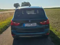 Gebraucht BMW 218 Gran Tourer Luxury Line 150 PS (110 kW) 2016 Blau Van / Kleinbus