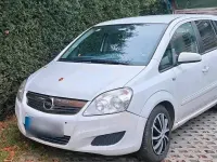 Gebraucht Opel Zafira 120 PS (88 kW) 2009 Weiß Van / Kleinbus