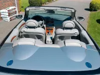 Gebraucht Mercedes CLK200 163 PS (119 kW) 2004 Silber Cabrio