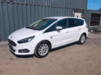 Gebraucht Ford S-MAX Titanium 179 PS (131 kW) 2017 Weiß Van / Kleinbus