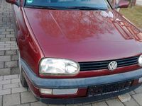 Gebraucht VW Golf III 90 PS (66 kW) 1995 Rot Kleinwagen