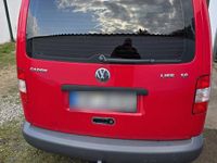 Gebraucht VW Caddy Life 102 PS (75 kW) 2009 Rot Van / Kleinbus