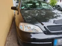 Gebraucht Opel Astra 103 PS (75 kW) 2003 Schwarz Limousine