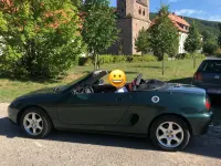 Gebraucht MG F 120 PS (88 kW) 1999 Grün Cabrio