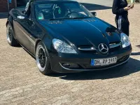 Gebraucht Mercedes SLK350 272 PS (200 kW) 2006 Schwarz Cabrio