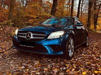 Gebraucht Mercedes C300e Avantgarde 194 PS (142 kW) 2019 Blau Kombi