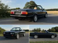 Gebraucht BMW 320 Cabriolet 129 PS (94 kW) 1988 Schwarz Cabrio