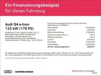 Gebraucht Audi Q4 Sportback e-tron S-Line 125 kW (170 PS) 2023 Schwarz SUV