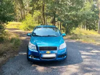 Gebraucht Chevrolet Aveo 85 PS (62 kW) 2009 Blau Kleinwagen