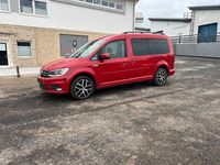 Gebraucht VW Caddy Maxi 150 PS (110 kW) 2018 Rot Van / Kleinbus