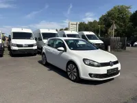 Gebraucht VW Golf VI Highline 122 PS (89 kW) 2009 Weiß Kleinwagen