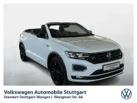 Gebraucht VW T-Roc R-line 150 PS (110 kW) 2022 Pure white/schwarz SUV