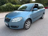 Gebraucht Skoda Fabia 87 PS (63 kW) 2009 Blau Kombi
